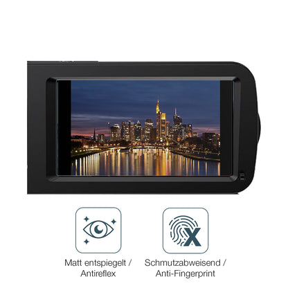 Schutz gegen Kratzer auf dem CAMKORY 3051 Camcorder Glas durch Schlüssel oder Ähnliches
