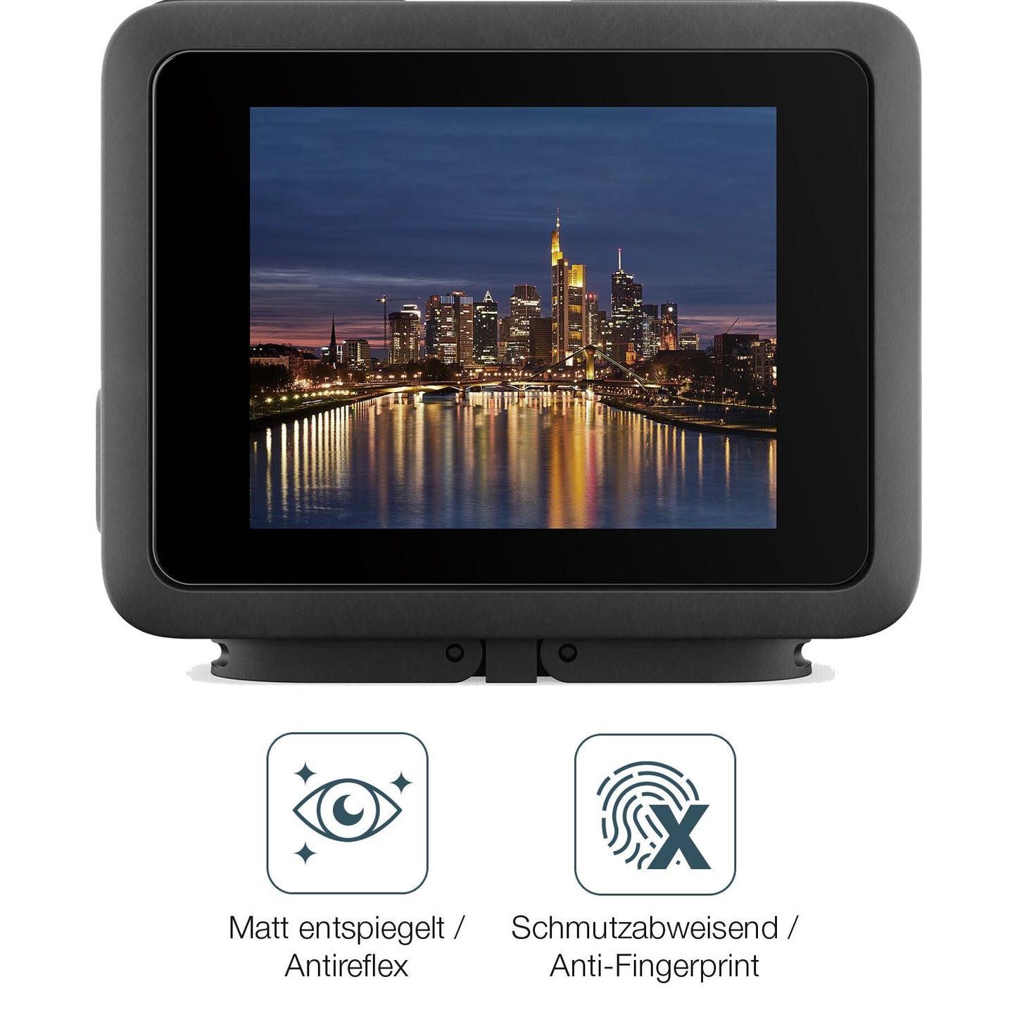 2x Screen Protector for GoPro Hero 2024 matte Flexible Glass 9H dipos
