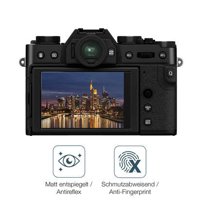 9H Hartbeschichtete, flexible Folie passend zugeschnitten für Fujifilm X-T30 II