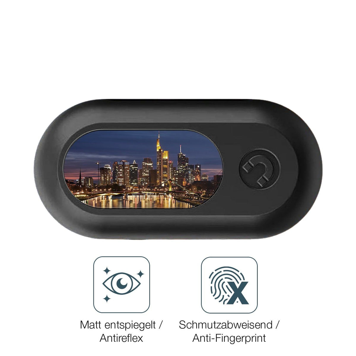 2x Screen Protector for OBEST 31991 Actioncam matte Flexible Glass 9H dipos