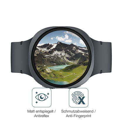 2x Screen Protector for Samsung Galaxy Watch8 44mm matte Flexible Glass 9H dipos
