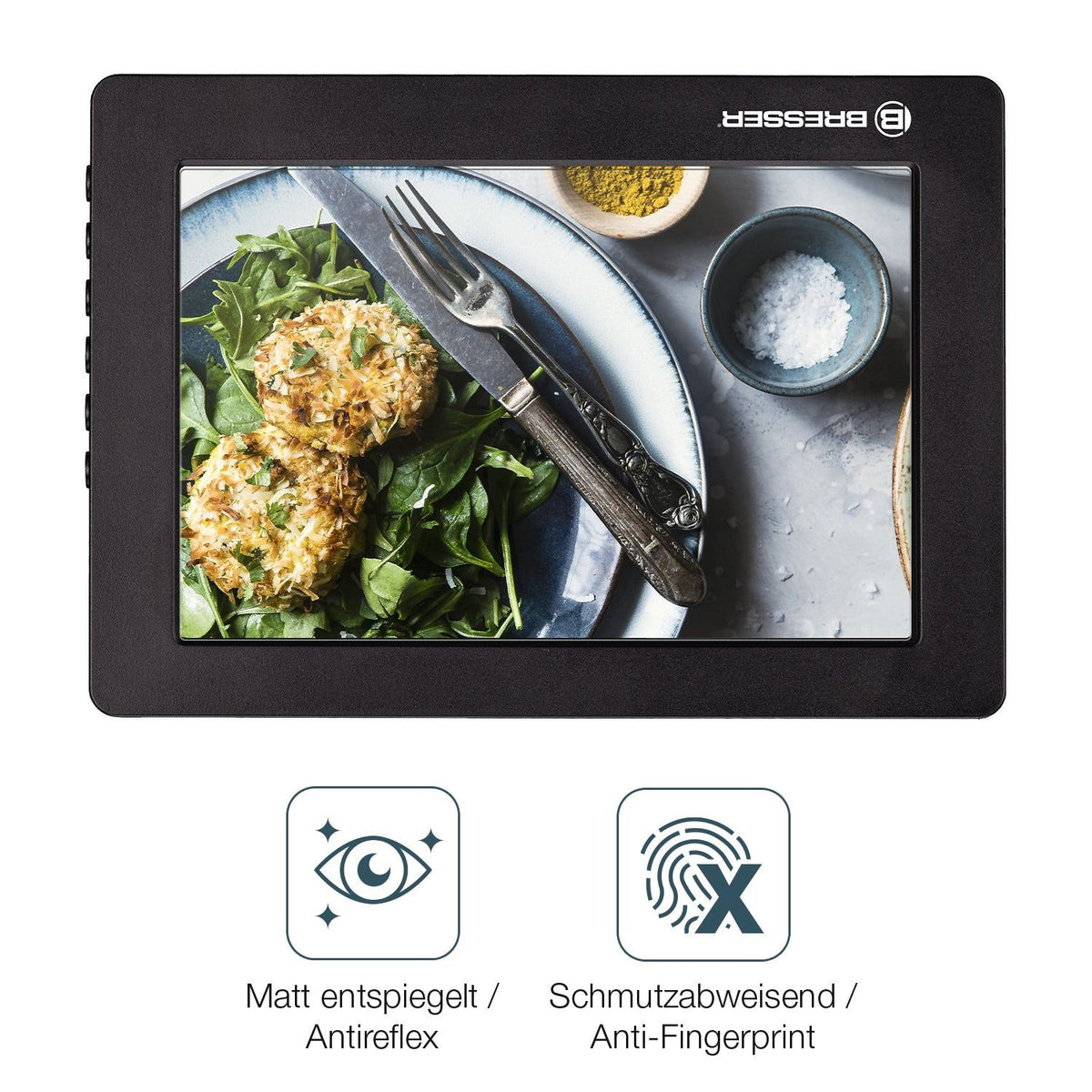 dipos 2x 9H Matte Screen Protector for Bresser MeteoTemp Baro HZ