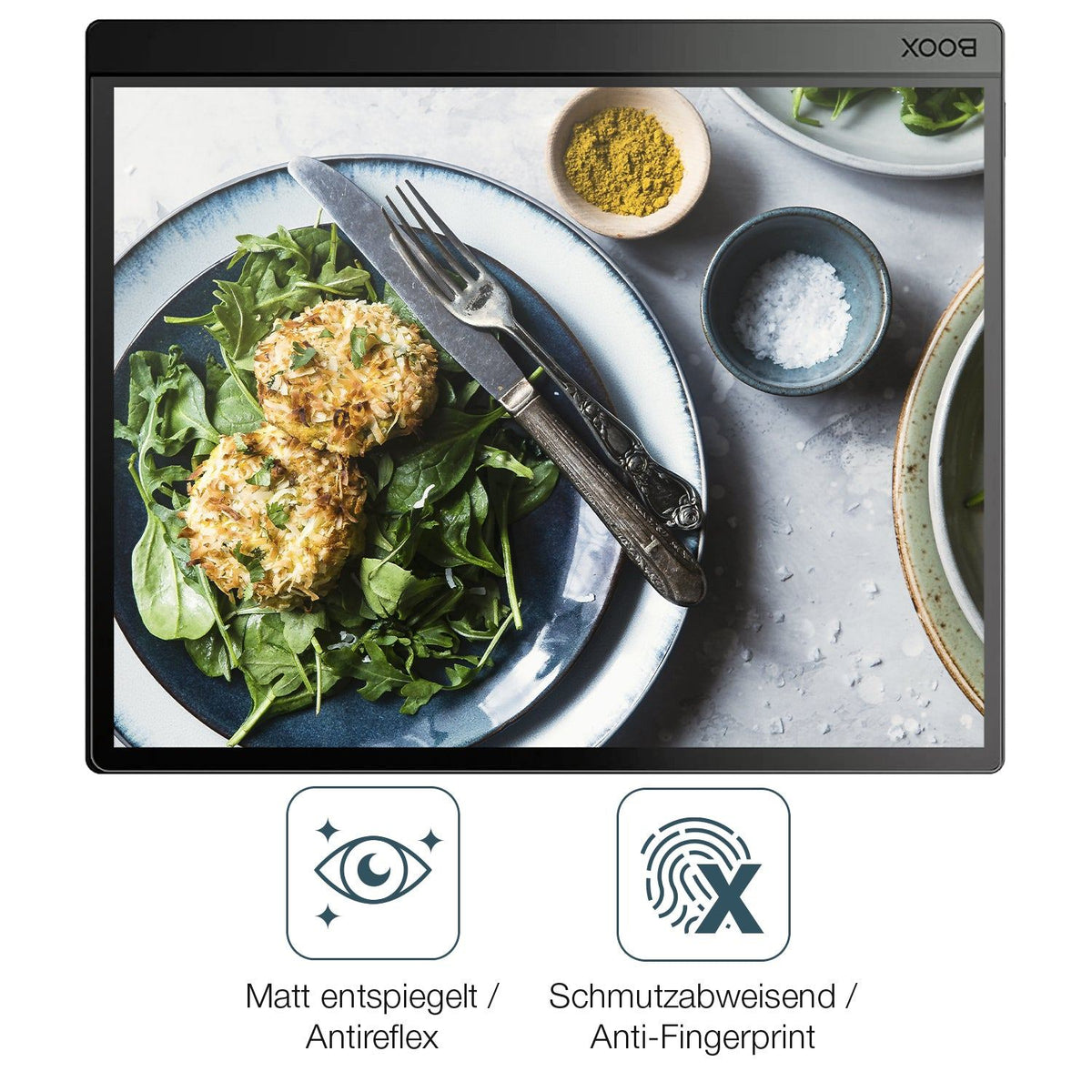 dipos 2x 9H Matte Screen Protector for Boox Tab Ultra C 10.3 Zoll