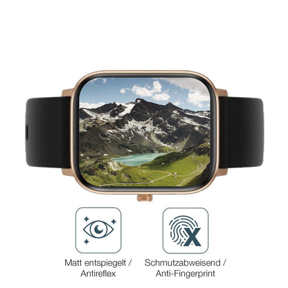 2x Screen Protector for Noise ColorFit Icon 2 matte Flexible Glass 9H dipos