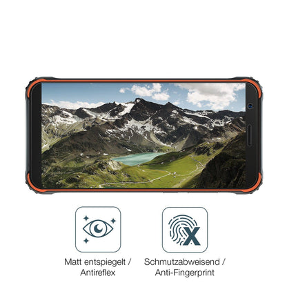 2x Screen Protector for Blackview BV4900 Pro matte Flexible Glass 9H dipos
