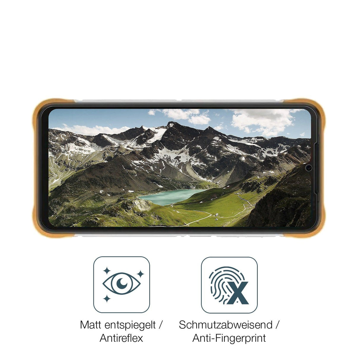 Screen Protector for Umidigi Bison X10 matte Flexible Glass 9H dipos