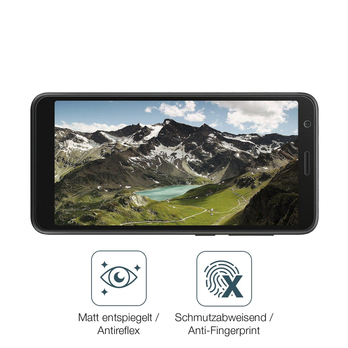 Screen Protector for ZTE Blade Vantage 2 matte Flexible Glass 9H dipos