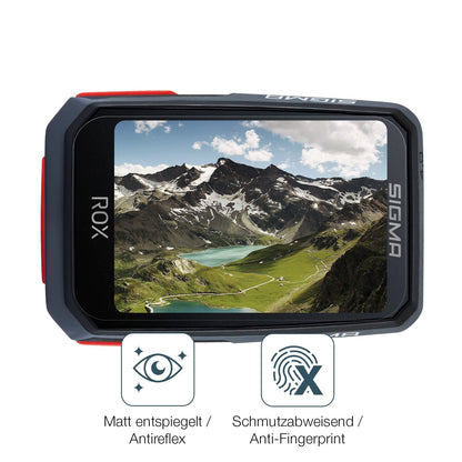 2x Screen Protector for SIGMA Sport Rox 4.0 matte Flexible Glass 9H dipos