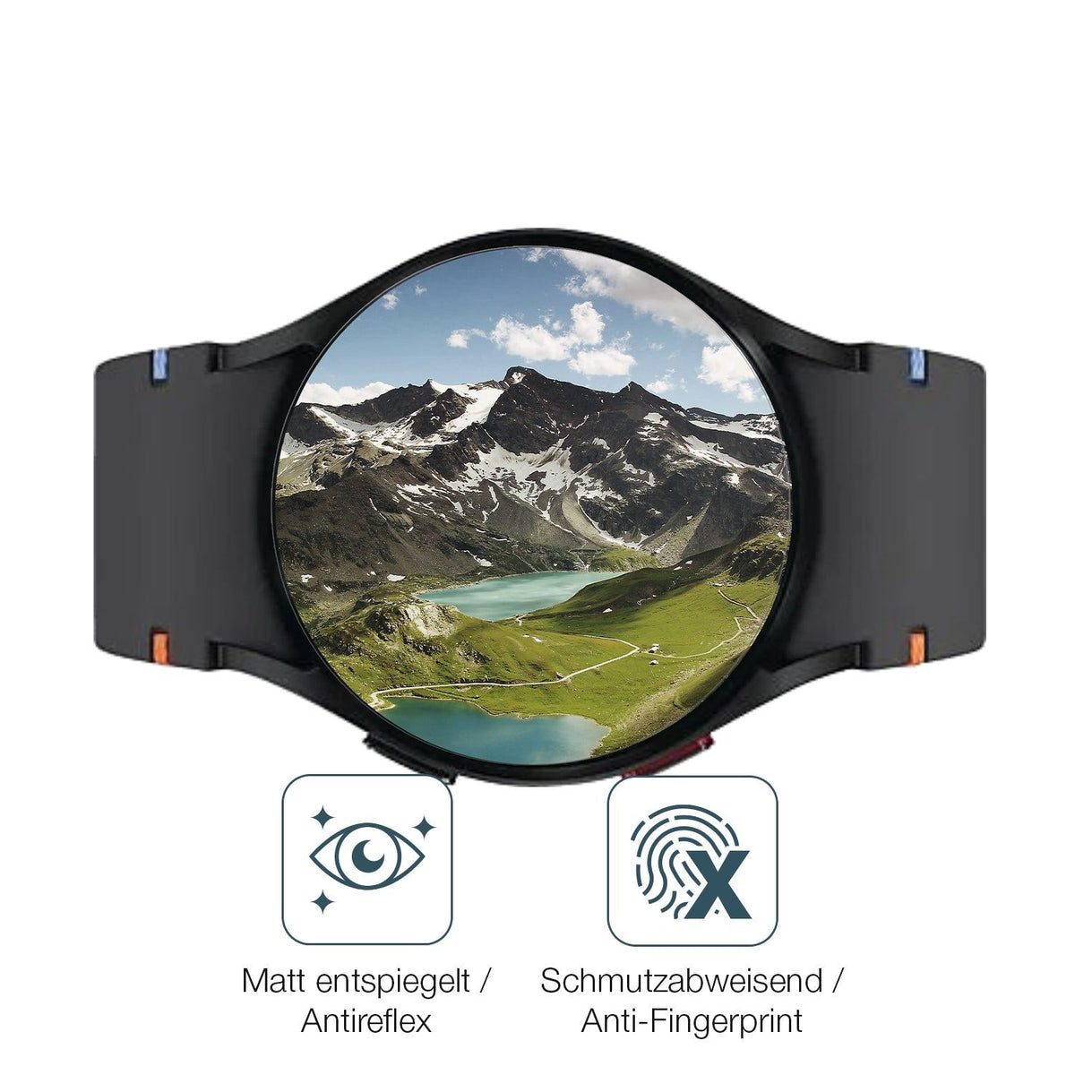 2x Screen Protector for Samsung Galaxy Watch FE 40mm matte Flexible Glass 9H