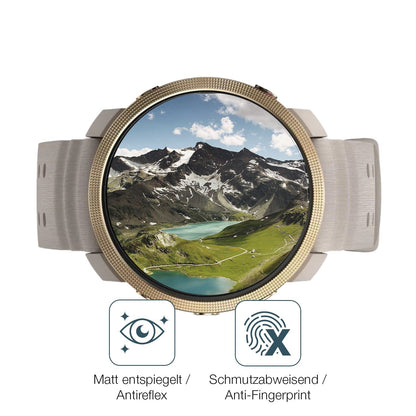 2x Screen Protector for Polar Vantage M3 matte Flexible Glass 9H dipos