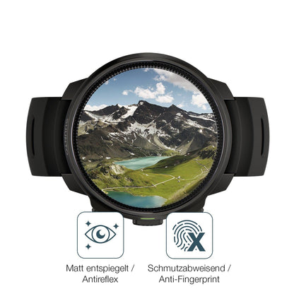 2x Screen Protector for Suunto Ocean matte Flexible Glass 9H dipos