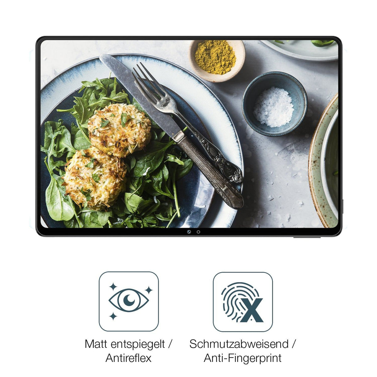 2x Screen Protector for Umidigi G7 Tab Pro matte Flexible Glass 9H dipos