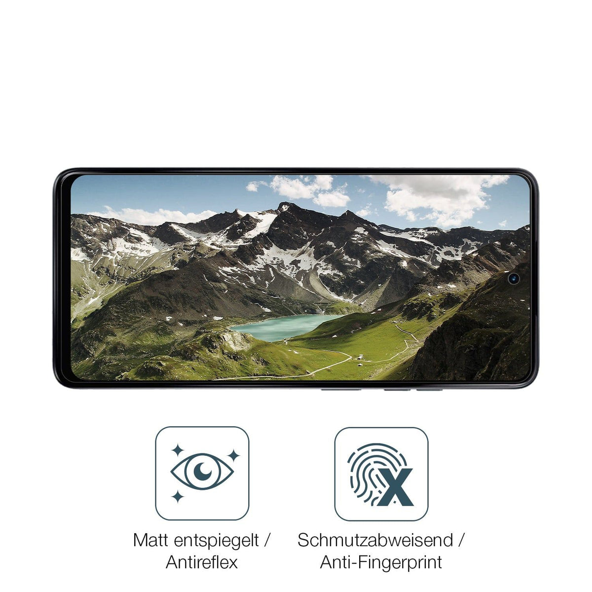 2x Screen Protector for Motorola Moto G24 Power matte Flexible Glass 9H dipos