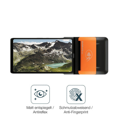 2x Screen Protector for sunmi P2 T6900 matte Flexible Glass 9H dipos
