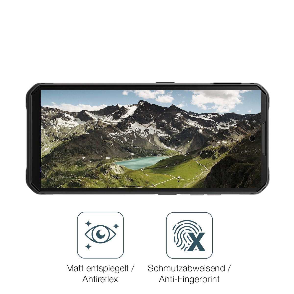 2x Screen Protector for iiiF150 B3 Pro matte Flexible Glass 9H dipos