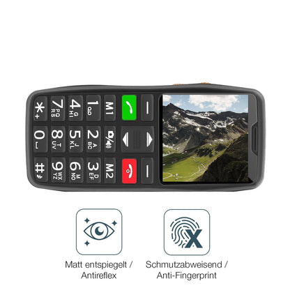 2x Screen Protector for Tokvia T102 matte Flexible Glass 9H dipos