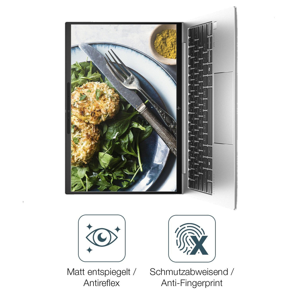 2x Screen Protector for HP EliteBook 835 G11 matte Flexible Glass 9H dipos