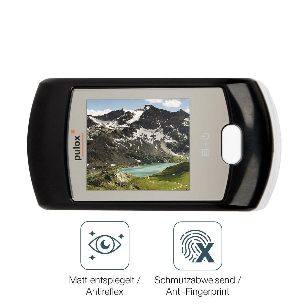 2x Screen Protector for Pulox PO-200A matte Flexible Glass 9H dipos