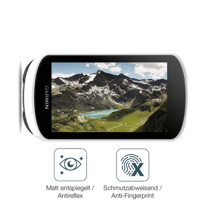 2x Screen Protector for Garmin Edge Explote 2 matte Flexible Glass 9H dipos