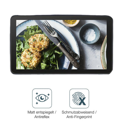 2x Screen Protector for Navigation 127mm x 82mm matte Flexible Glass 9H dipos