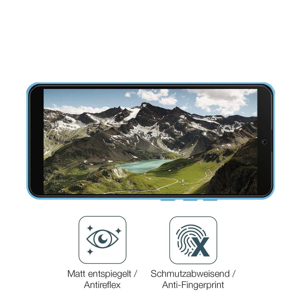2x Screen Protector for XGODY X32 matte Flexible Glass 9H dipos