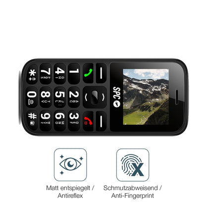 2x Screen Protector for SPC Fortune 2 matte Flexible Glass 9H dipos