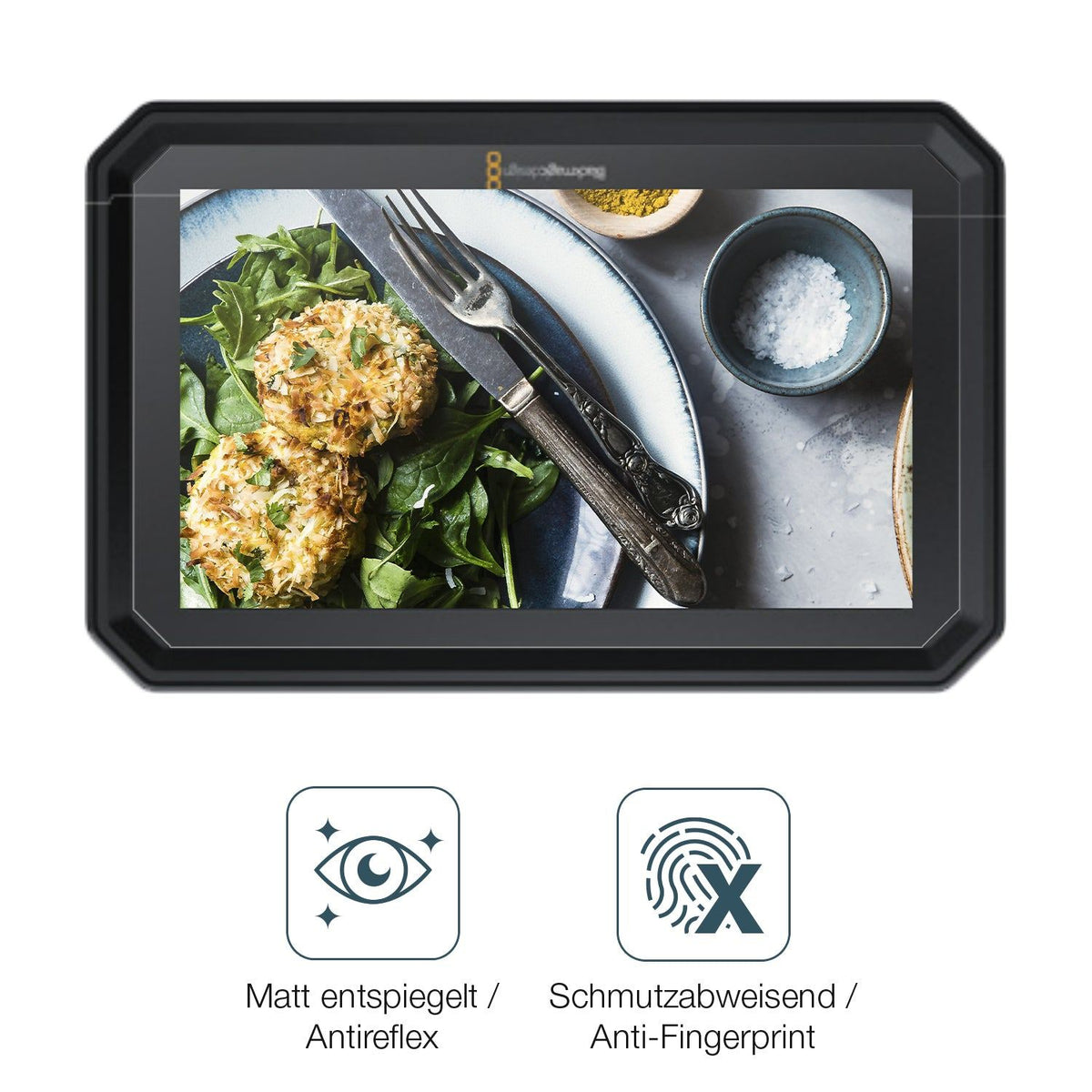 2x Screen Protector for BlackMagic Design Pyxis 6K Monitor matte Flexible Glass