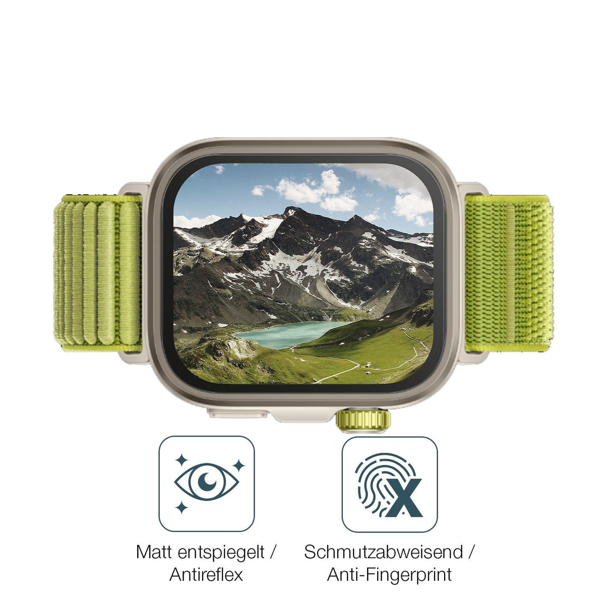 2x Screen Protector for Huawei Watch Fit 4 Pro matte Flexible Glass 9H dipos