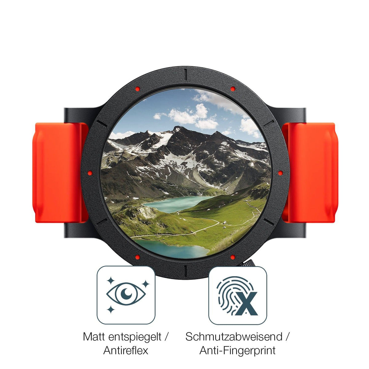 2x Screen Protector for CMF Watch 3 Pro 1.43 Zoll matte Flexible Glass 9H dipos