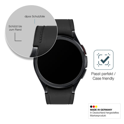 2x 9H Schutzfolie matt für Samsung Galaxy Watch 6 Classic (43mm) Panzerfolie