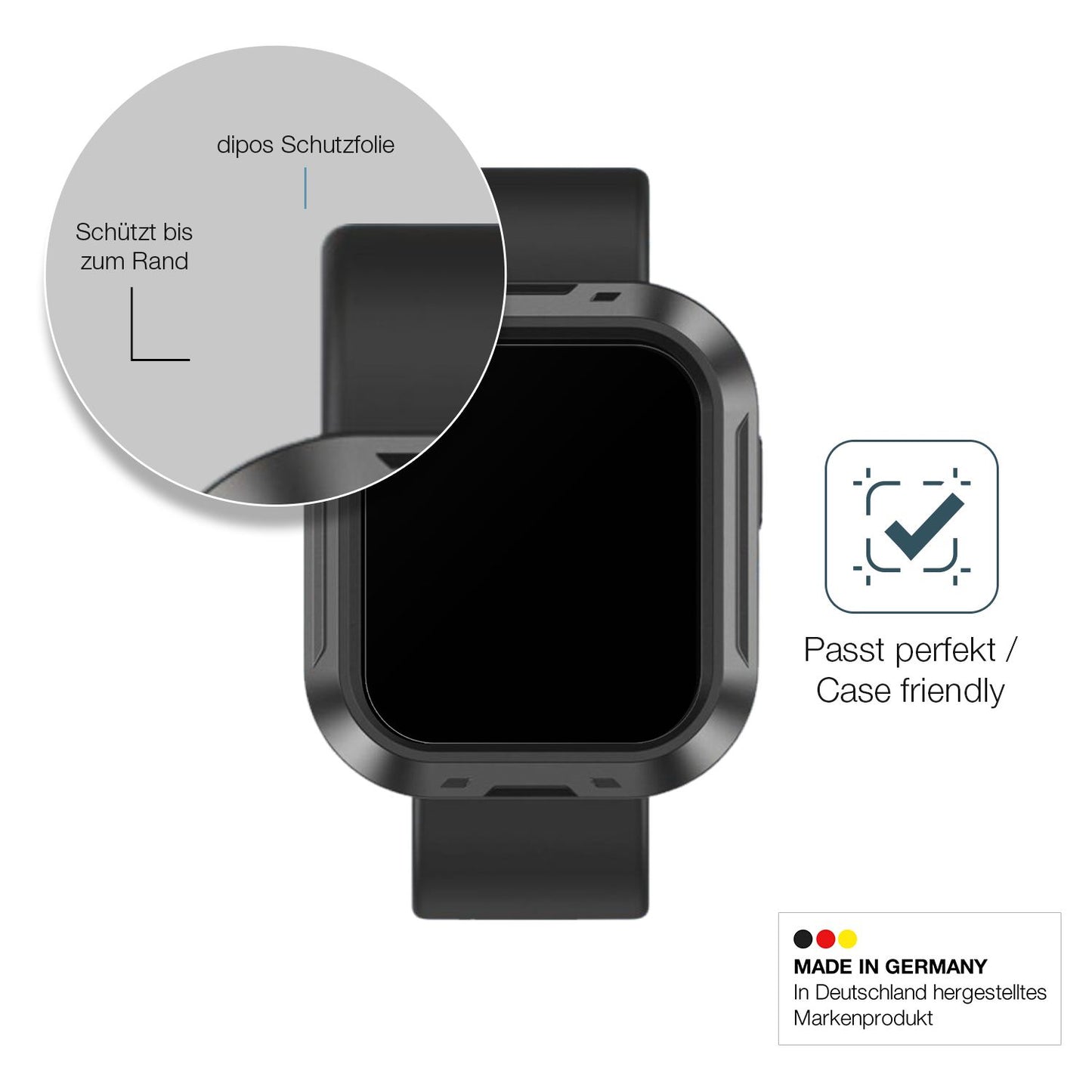 2x Screen Protector for Parsonver G01C matte Flexible Glass 9H dipos
