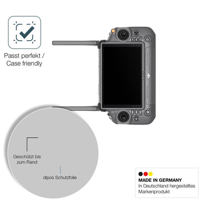 2x Screen Protector for DJI RC Plus 2 matte Flexible Glass 9H dipos