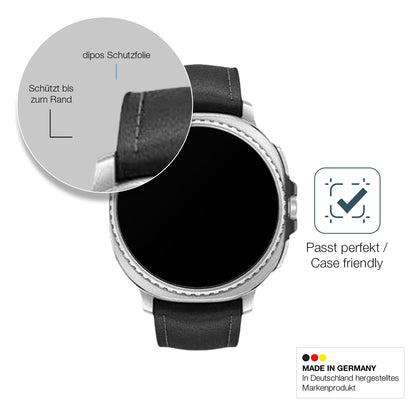 2x 9H Schutzfolie matt für Samsung Galaxy Watch8 Classic 46mm Panzerfolie