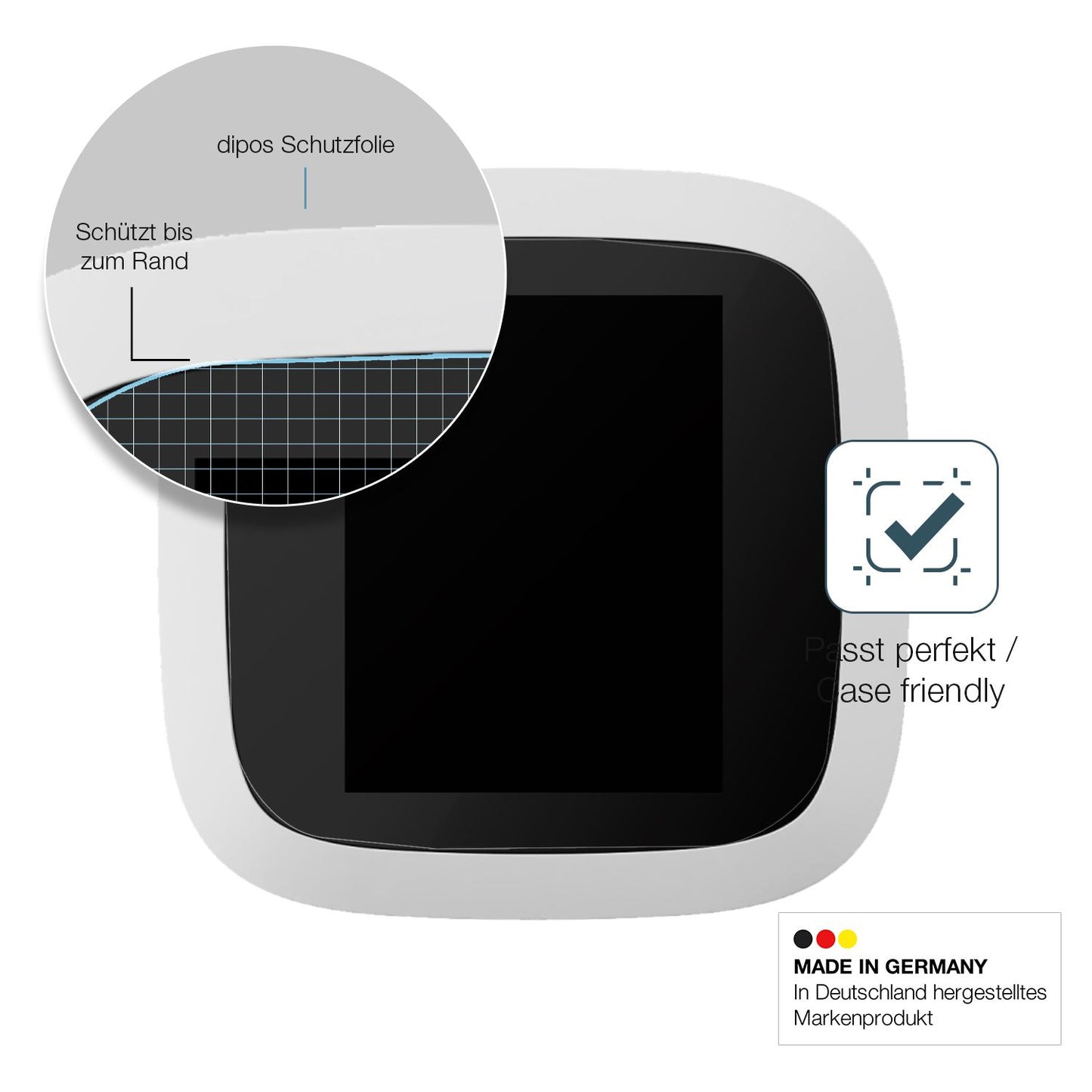 2x Screen Protector for Revolut Reader matte Flexible Glass 9H dipos