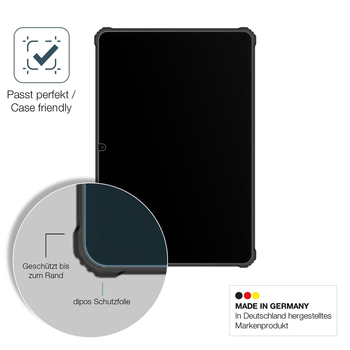 dipos 2x 9H Matte Screen Protector for Blackview RT5