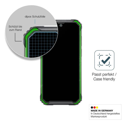 2x Screen Protector for Blackview BV7200 matte Flexible Glass 9H dipos