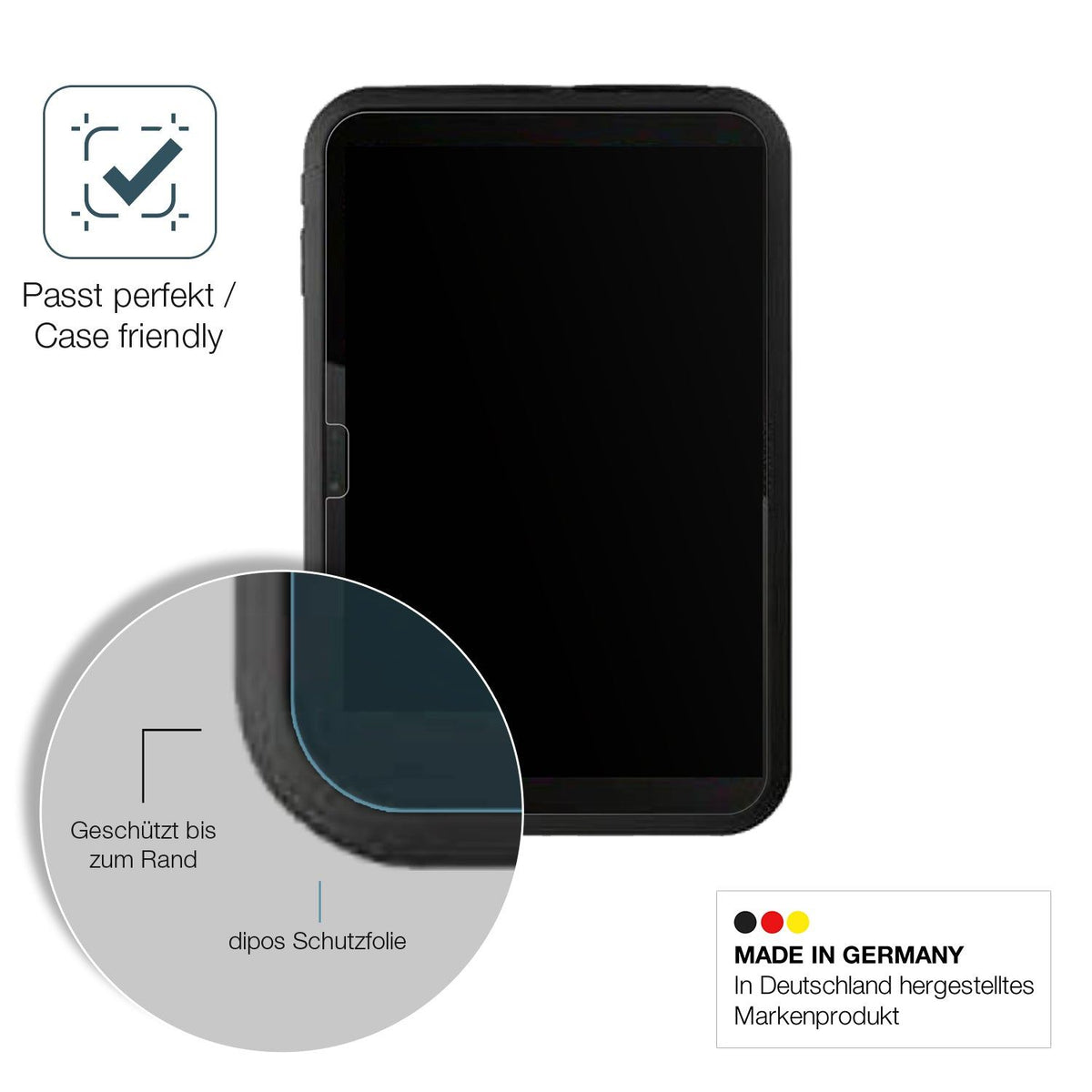 Screen Protector for Positivo T1075 matte Flexible Glass 9H dipos