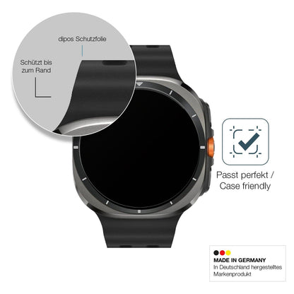 2x Screen Protector for Samsung  Galaxy Watch Ultra matte Flexible Glass 9H