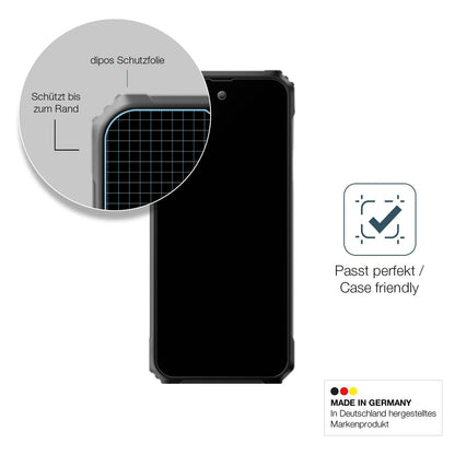 2x Screen Protector for Blackview BL8000 matte Flexible Glass 9H dipos