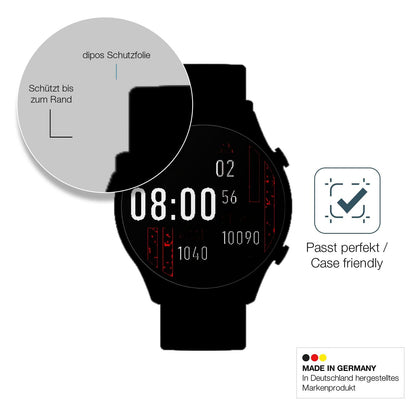 2x Screen Protector for Kieslect Calling Watch KR Pro matte Flexible Glass 9H
