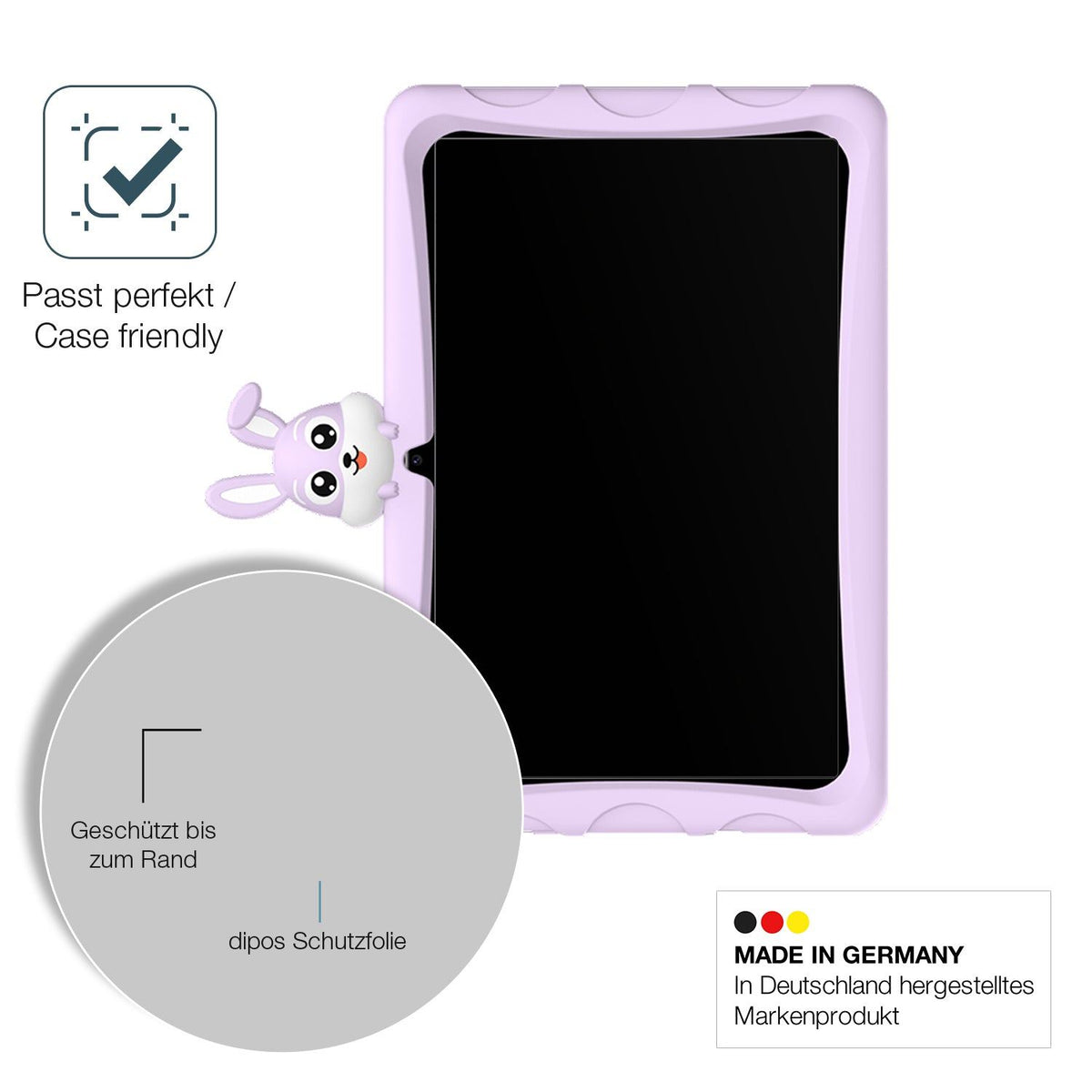 2x Screen Protector for Doogee U9 Kid matte Flexible Glass 9H dipos