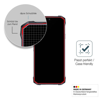 2x Screen Protector for Hotwav T7 matte Flexible Glass 9H dipos