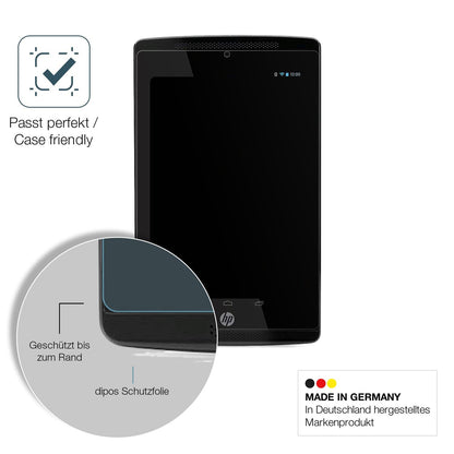 2x Screen Protector for HP Slate 7 Extreme matte Flexible Glass 9H dipos