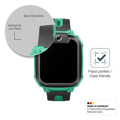 2x Screen Protector for Imoo Watch Phone Z1 matte Flexible Glass 9H dipos