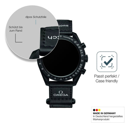 2x Screen Protector for Omega x Swatch Speedmaster Moonswatch matte Flexible