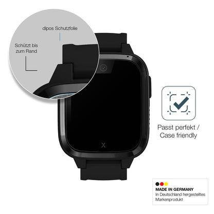 2x Screen Protector for XPLORA Kidzi Smartwatch matte Flexible Glass 9H dipos