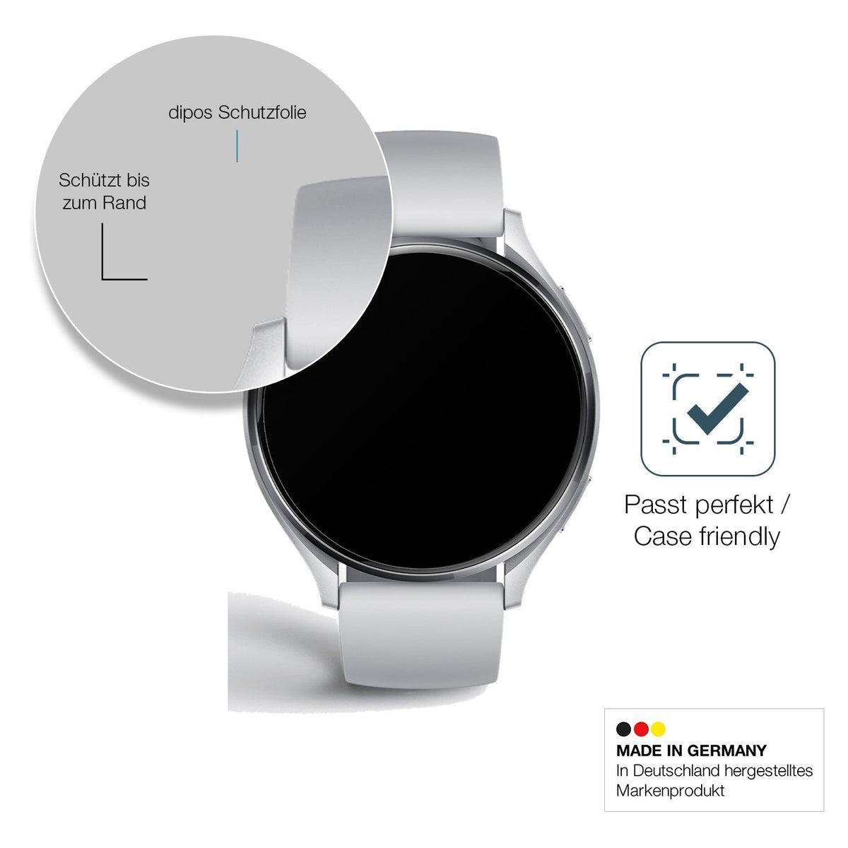 2x Screen Protector for Xiaomi Watch 2 matte Flexible Glass 9H dipos