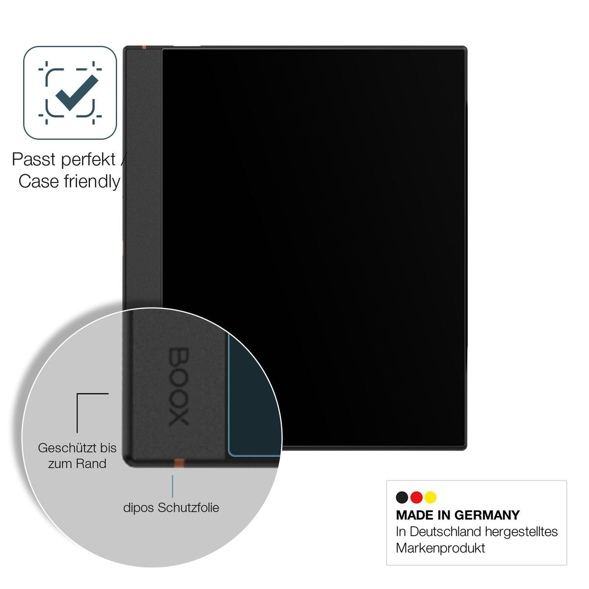 2x Screen Protector for Onyx Boox Note Air 4 C matte Flexible Glass 9H dipos