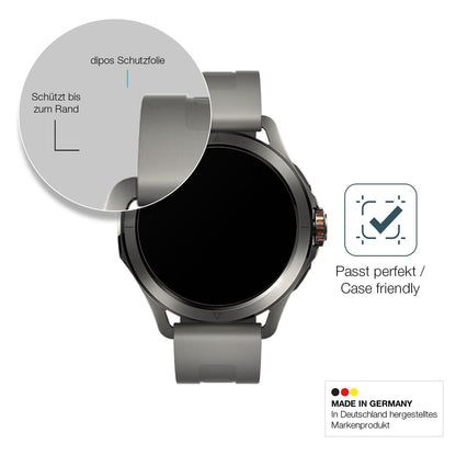 2x Screen Protector for Xiaomi Watch S4 matte Flexible Glass 9H dipos
