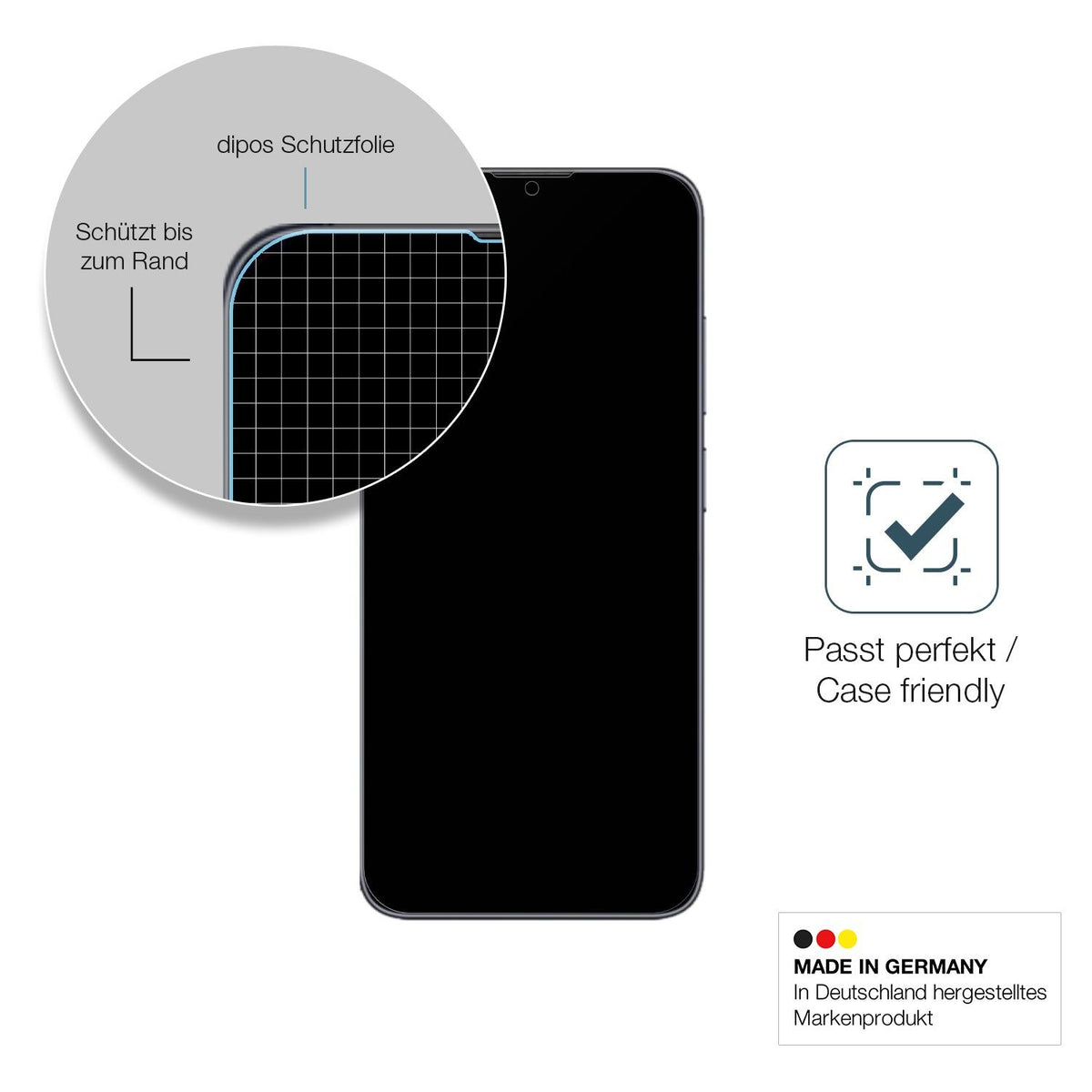 2x Screen Protector for Cwowdefu S18 matte Flexible Glass 9H dipos